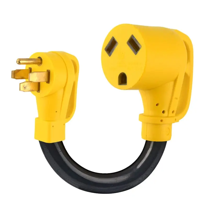 50 Amp To 30 Amp Rv Adapter Cord 12 Inch, Nema 14-50P To Nema Tt-30R Electrical Power Adapter,Etl Listed 1