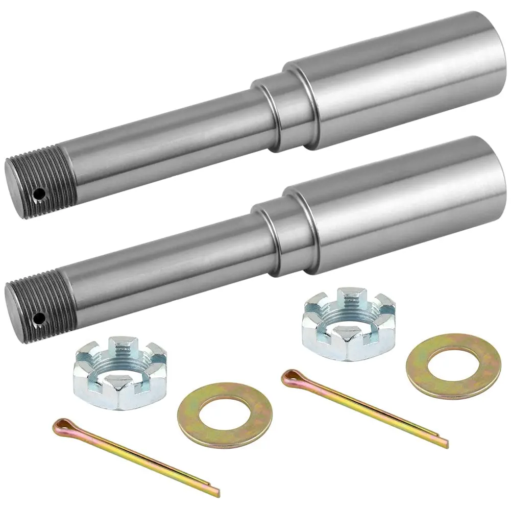Round Bt8 Trailer Spindle 1.5" Shank 2,000 Lbs. Capacity 2Pcs 1