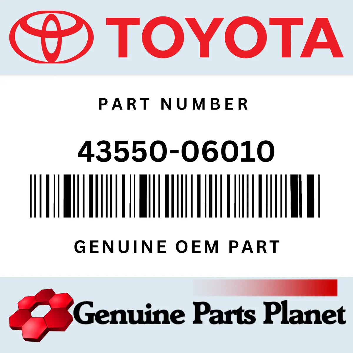 Toyota 4355006010 Genuine Oem Hub Assembly 1