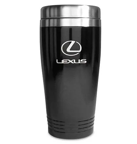 Lexus Black Stainless Steel Travel Coffee Mug 1