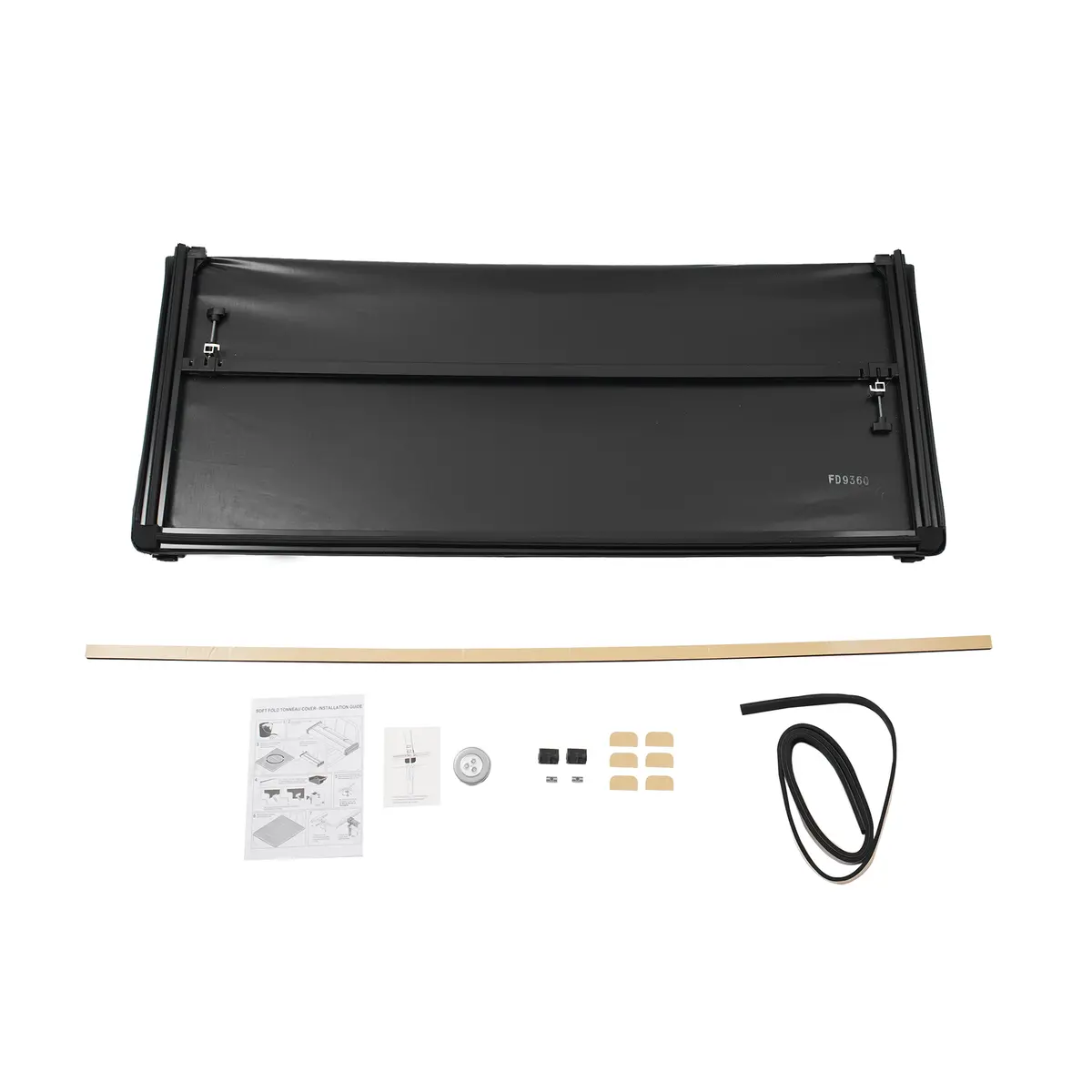 Soft Tri-Fold Tonneau Cover Fit For Ford Ranger 1993 1994 -2004 6' Bed 1