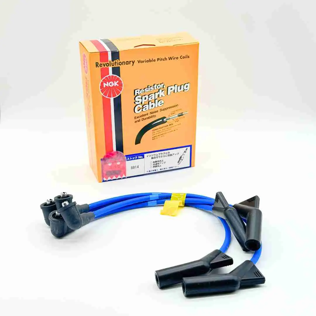 Spark Plug Wire Set - Subaru Sambar Van Kv3, Kv4 Models - 1990 - 1998 1