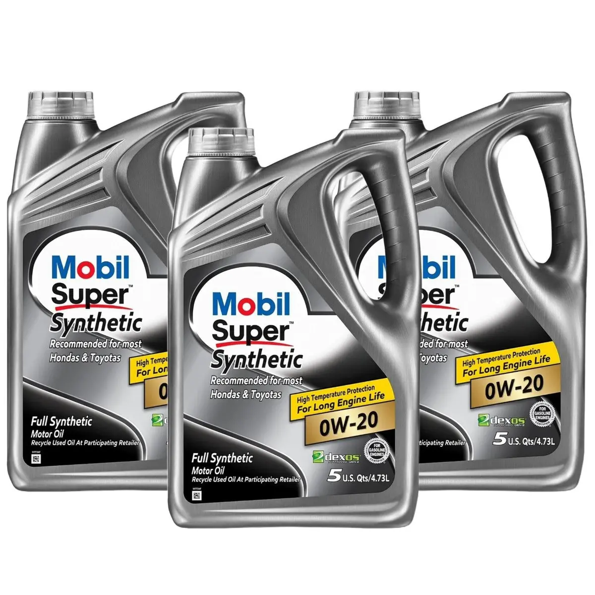 Mobil Super™ Synthetic 0W-20 Mob123085 Qt / Mob123087 Gl 4