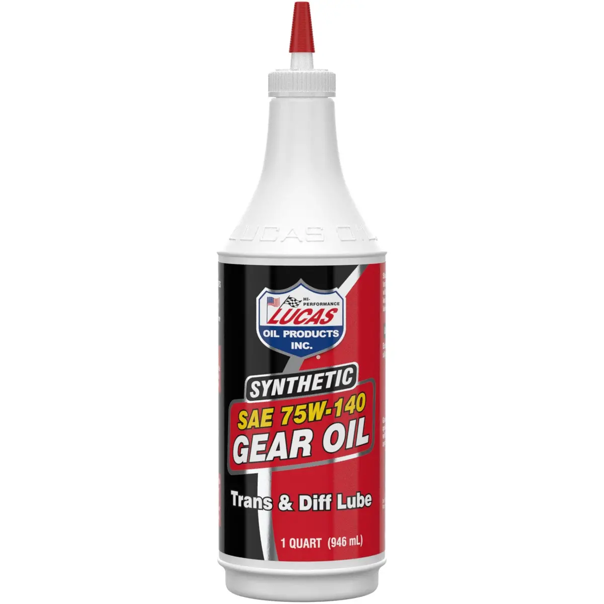 Lucas Sae 75W-140 Synthetic Gear Oil/Transmission And Differential Lube Qt 10121 1