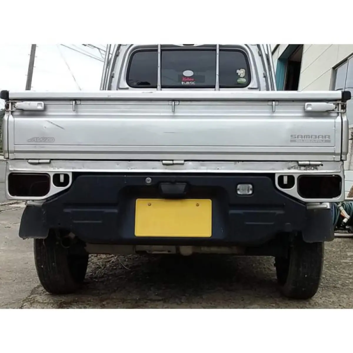 Tail Light Lens Cover Dark Smoke - Subaru Sambar Truck Tt1 Tt2 Models – 1999-2012 1