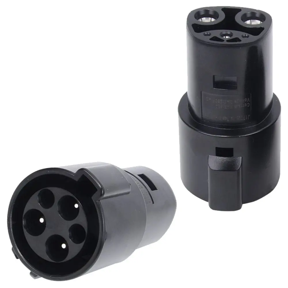 Tesla Charger Adapter, 80A 250V Fast Charging For Evs J1772 1
