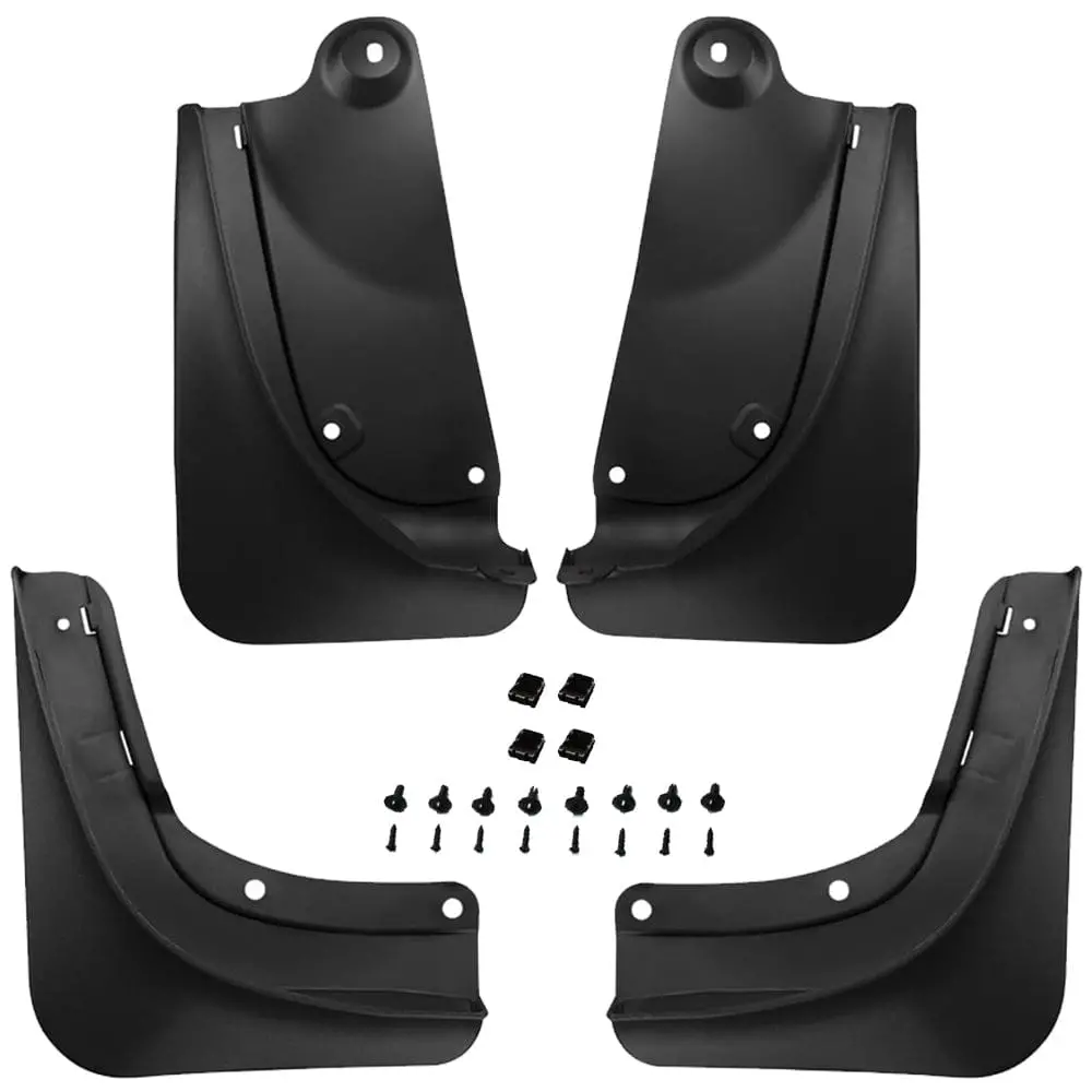Tesla Model Y Mud Flaps (2020-2024) No Drill, All-Weather Set Of 4 1