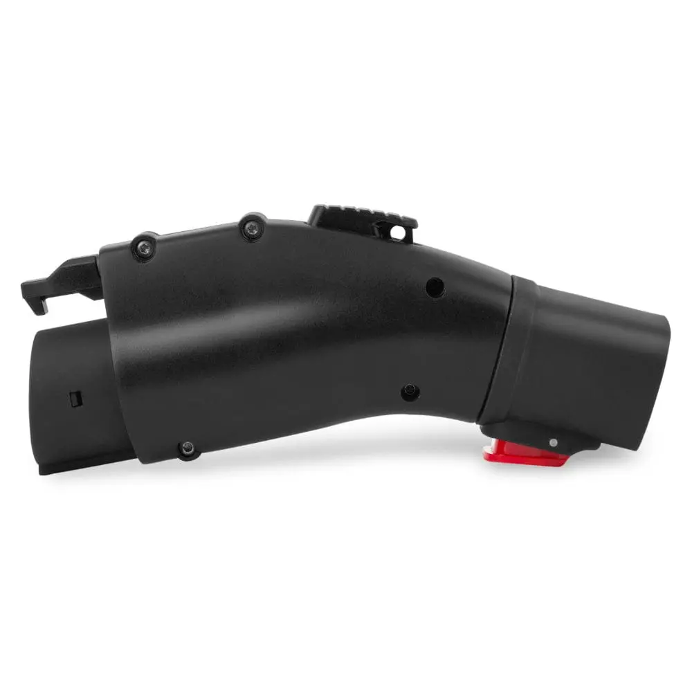 Tesla To J1772 Adapter, 60A 250V Nacs To Ev Charger (Black) 1