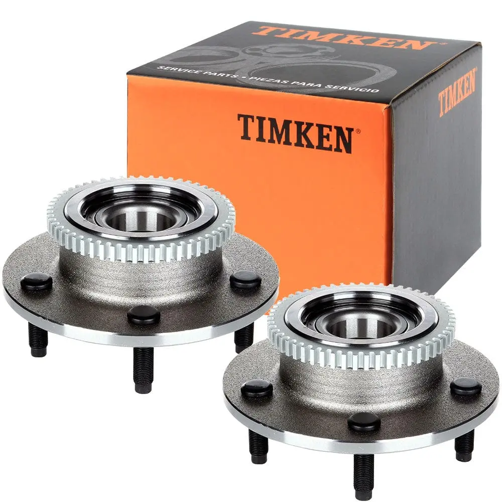 Timken 590001 Front Wheel Bearing Hub Assembly 2000 2001 Dodge Ram 1500 Rwd 2Pcs 1