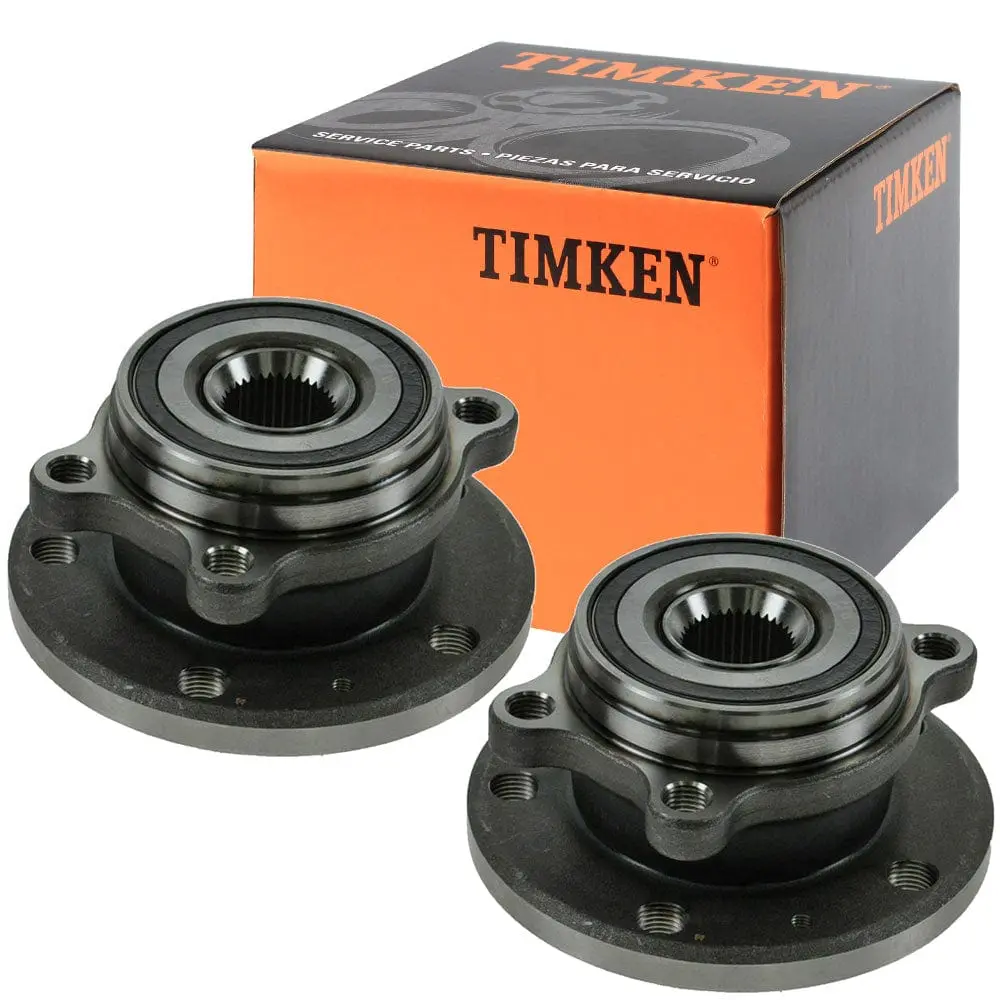 Timken Ha590106 Front Wheel Bearing Hub Assembly Volkswagen Jetta 2005-2017 2Pcs 1