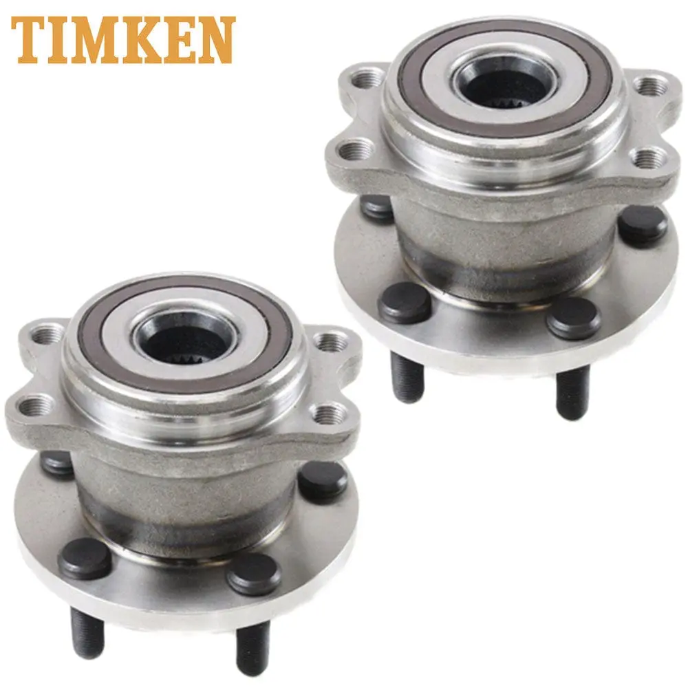 Timken Ha590119 Rear Wheel Hub Assembly Pair - Subaru Legacy 2005-2009 2
