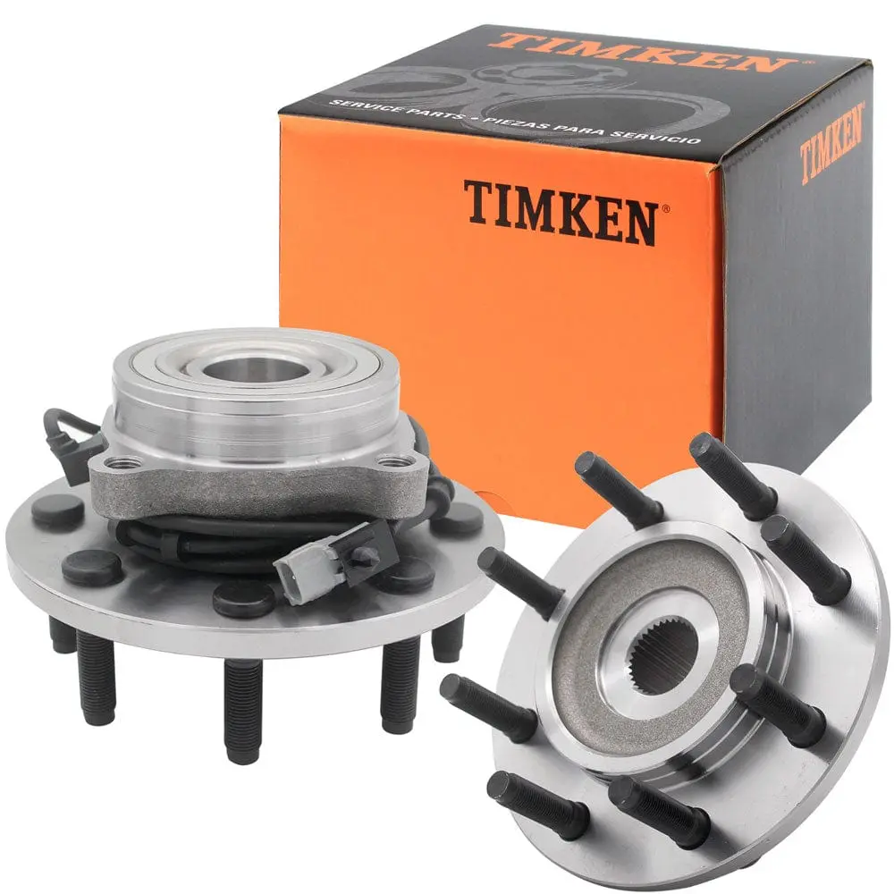 Timken Ha590203 Front Wheel Bearing Hub Assembly 2000-2002 Dodge Ram 2500-2Pcs 1