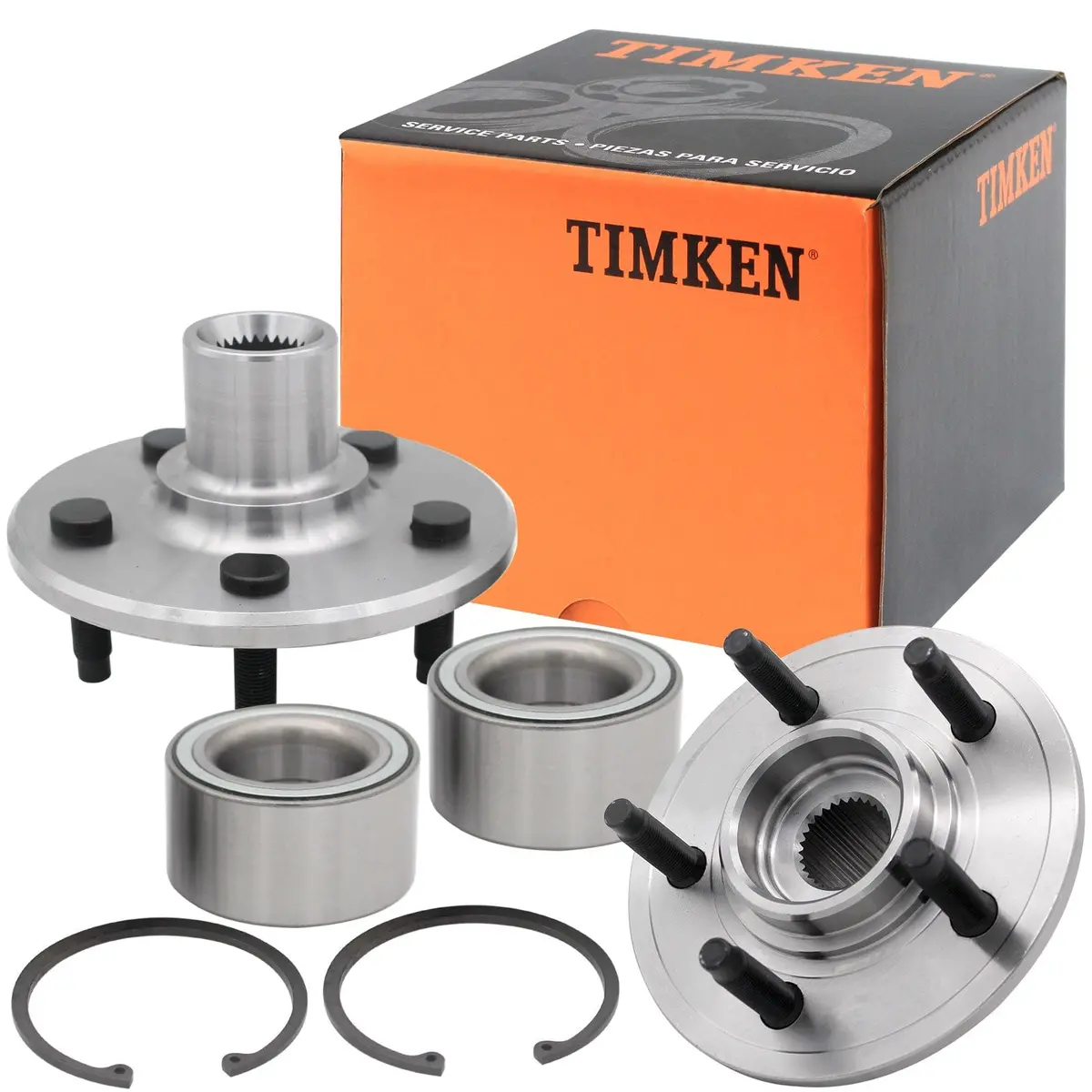 Timken Ha590259k Rear Wheel Bearing & Hub For Ford Explorer Mercury Mountaineer Aviator-2Pcs 1