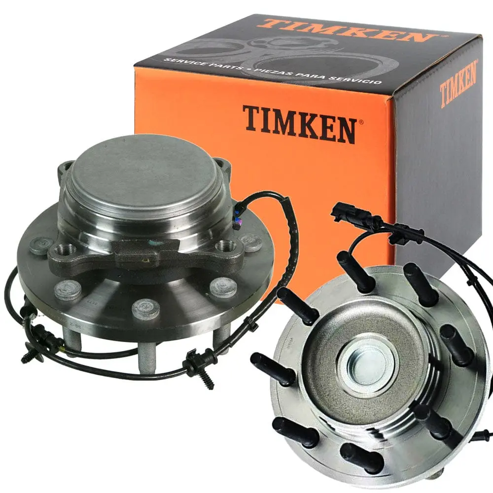 Timken-Ha590466 Front Wheel Bearing And Hub Assembly Fits 2012-2014 Ram 3500 2Wd -2Pcs 1
