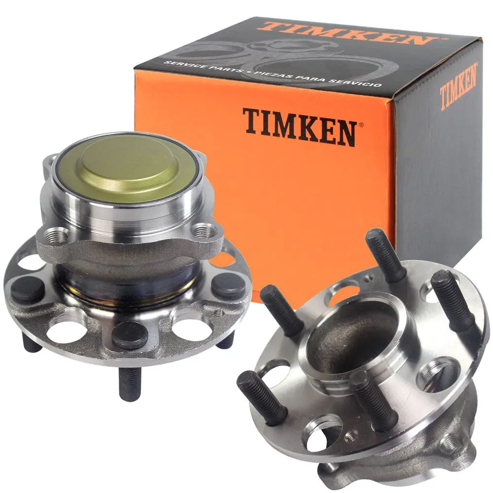 Timken Ha590484 Rear Wheel Bearing And Hub Assembly For Honda Accord 5 Lug W/Abs-2Pcs 1