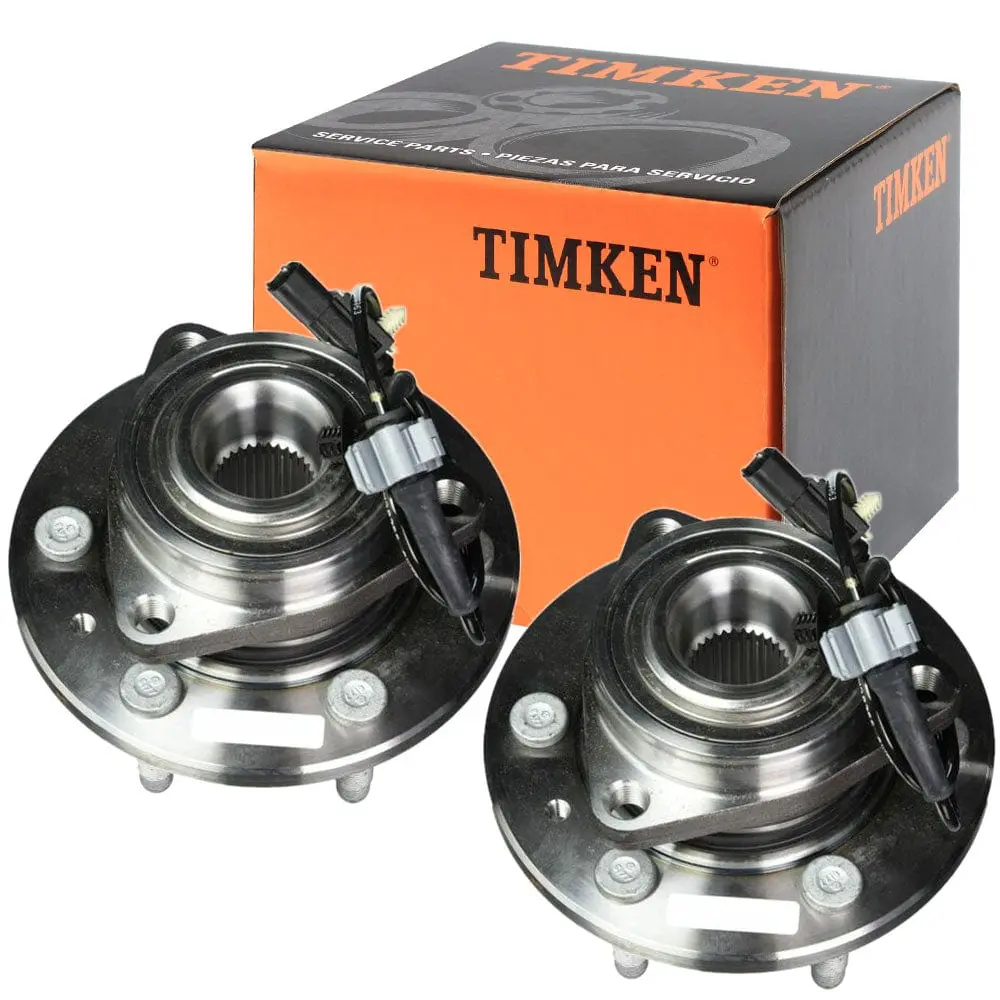Timken Ha590491 Front Wheel Bearing & Hub Assembly For Chevy Truck (2 Pack) 1