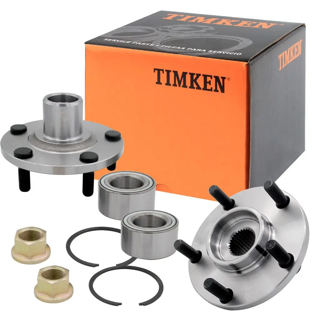 Timken Ha590600k Front Wheel Hub Bearing For Infiniti I35 Nissan Maxima Altima Non Abs-2Pcs 1