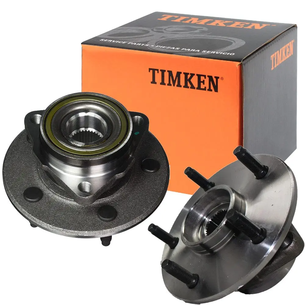 Timken Ha599863 Front Wheel Bearing Hub Assembly For 2000 2001 Dodge Ram 1500-No Abs 4Wd 2Pcs 1