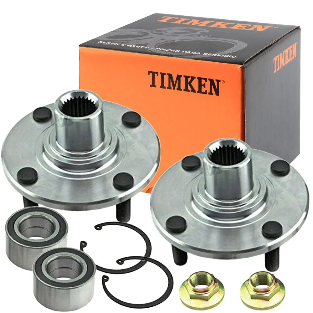 Timken Tkha590263 Front Wheel Bearing For 00-11 Ford Focus 4 Stud (2 Pack) 1
