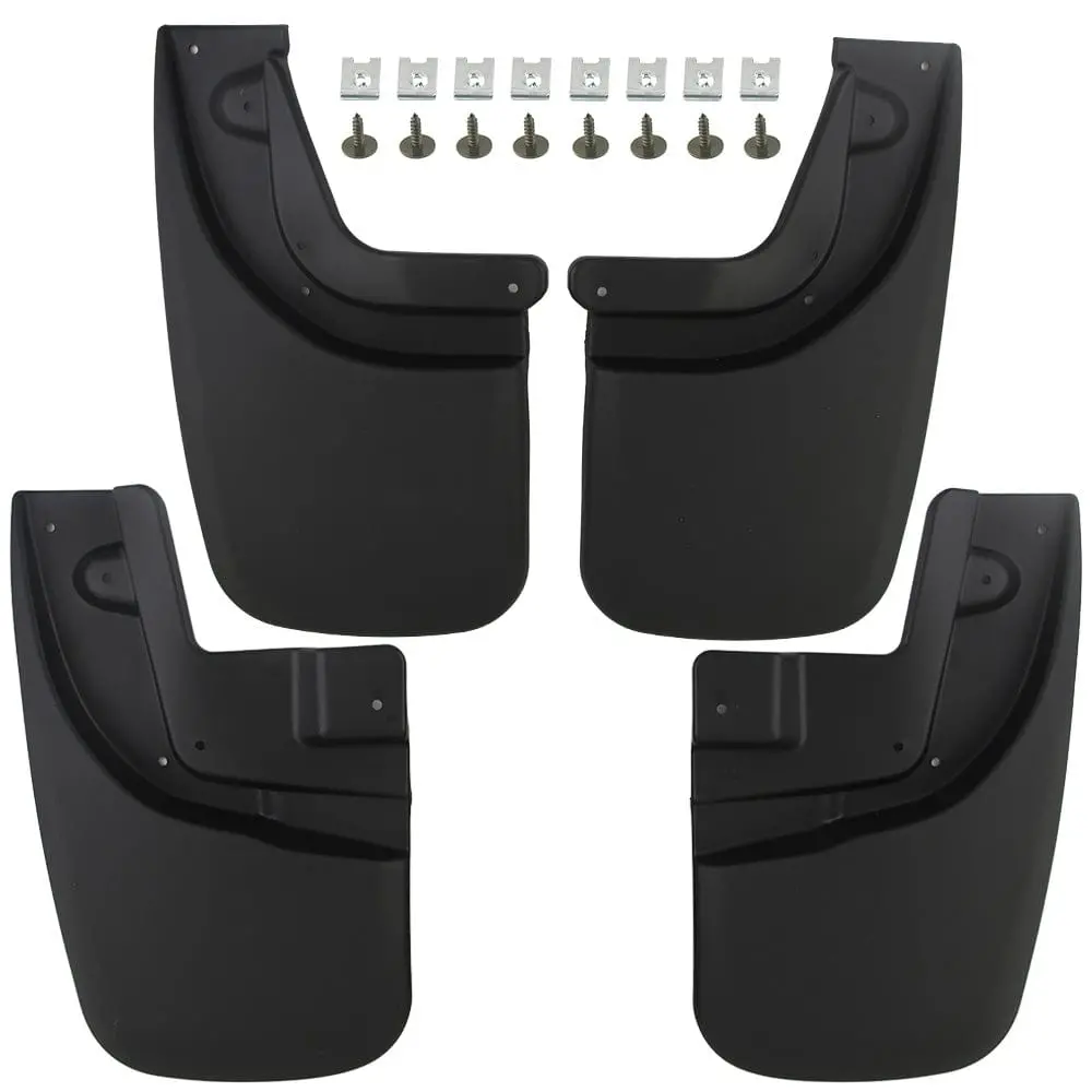 Toyota Tacoma Front Rear Mud Flaps Splash Guards Mudguards 2005-2015 1