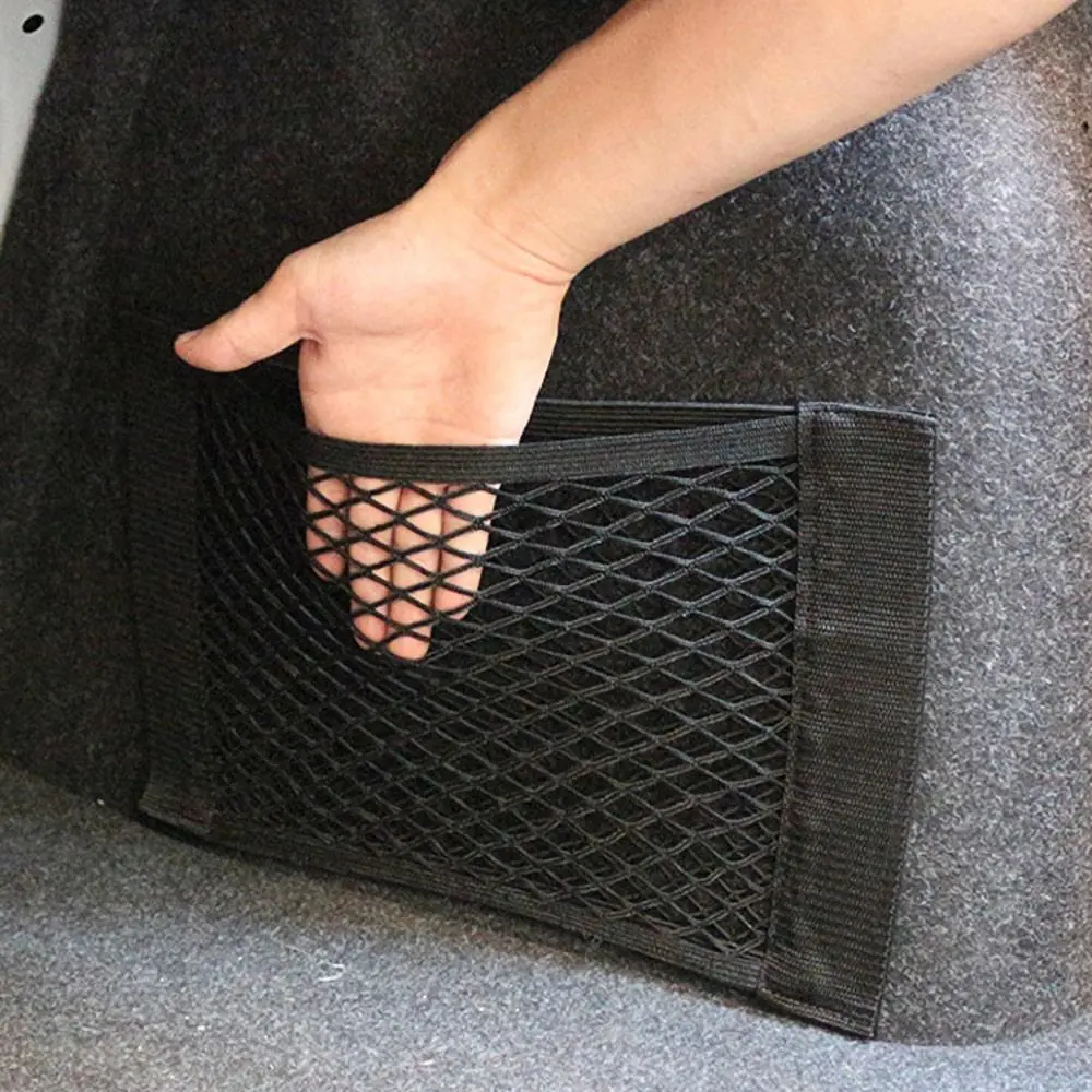 Trunk Storage Bag Mesh Cargo Net For Tesla 1
