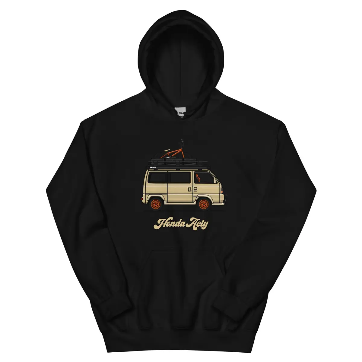 Oiwa Tjin Edition Honda Street Hoodie Black 1
