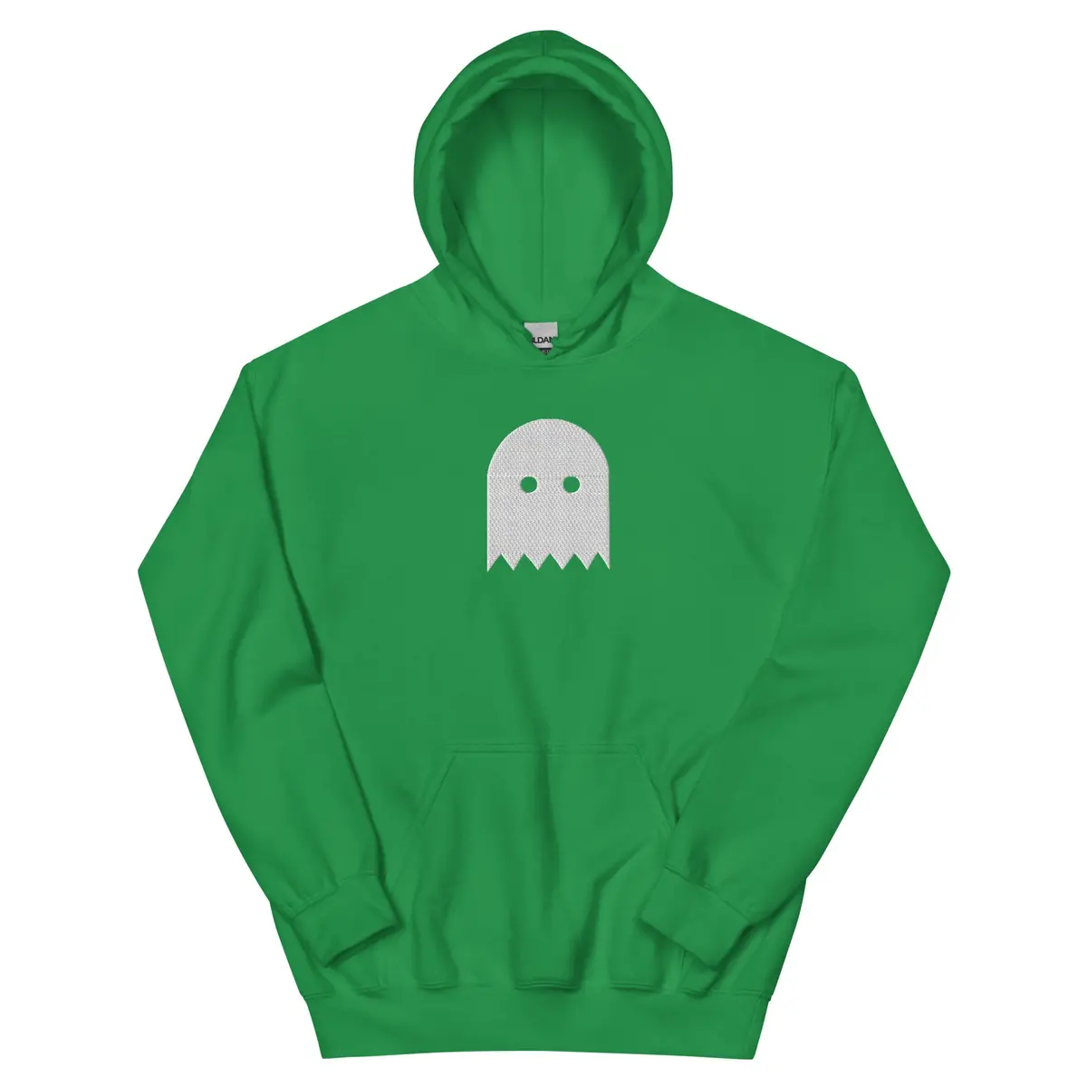 Irish Green Oiwa Embroidered Plush Hoodie 1