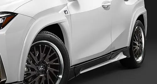 Trd Japan 2019-2025 Lexus Ux Factory Painted Aero Dynamics Wide Fender Kit 1