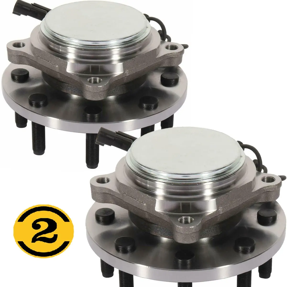 Dodge Ram 2500 Front Wheel Hub Bearing 2009-2010 (2Pcs) 1