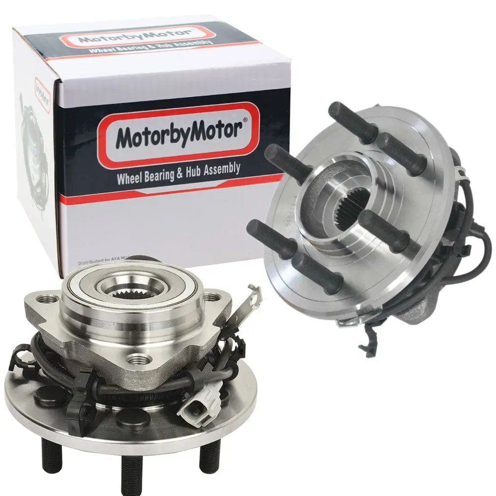 Dodge Dakota Front Wheel Bearing Hub Assembly, 6 Lugs 4Wd W/Abs – 515008 / 515009 (2 Pack) 1