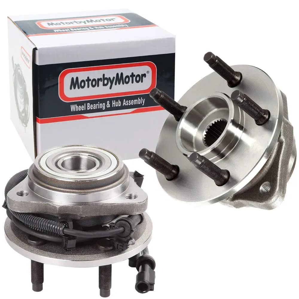 Ford Ranger Front Wheel Bearing Hub Assembly, 5 Lugs 4Wd W/Abs – 515013 (2 Pack) 1