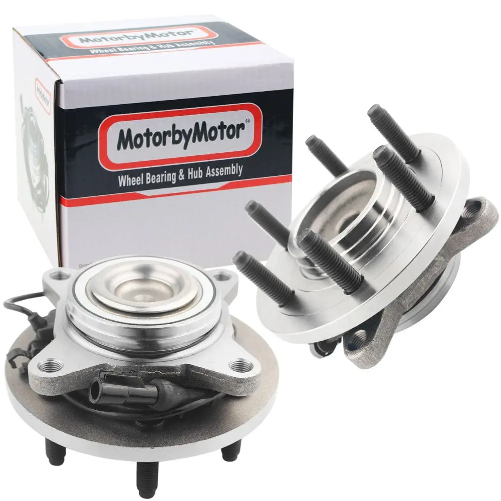 Ford Expedition Front Wheel Bearing Hub Assembly, 6 Lugs 2Wd Rwd W/Abs – 515042 (2 Pack) 1