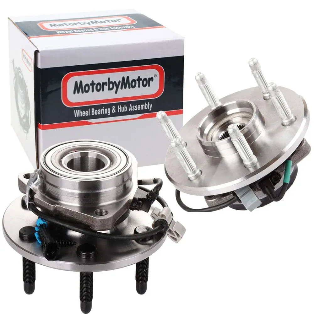 Chevrolet Astro Front Wheel Bearing Hub Assembly, 6 Lugs Awd W/Abs – 515091 / 515092 (2 Pack) 1