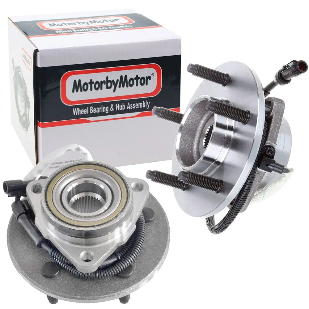 Ford F-150 Front Wheel Bearing Hub Assembly, 5 Lugs 4Wd W/Abs – 515029 (2 Pack) 1
