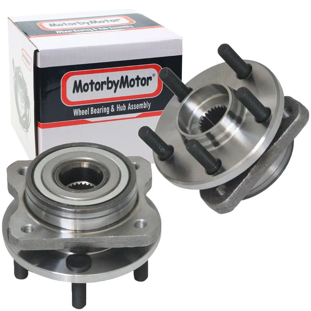 Dodge Grand Caravan Front Wheel Bearing Hub Assembly, 5 Lugs 2Wd – 513122 (2 Pack) 1