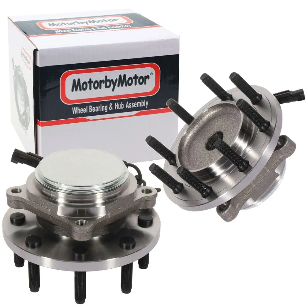 Dodge Ram 2500 Front Wheel Bearing Hub Assembly, 8 Lugs 2Wd Rwd W/Abs – 515123 (2 Pack) 1
