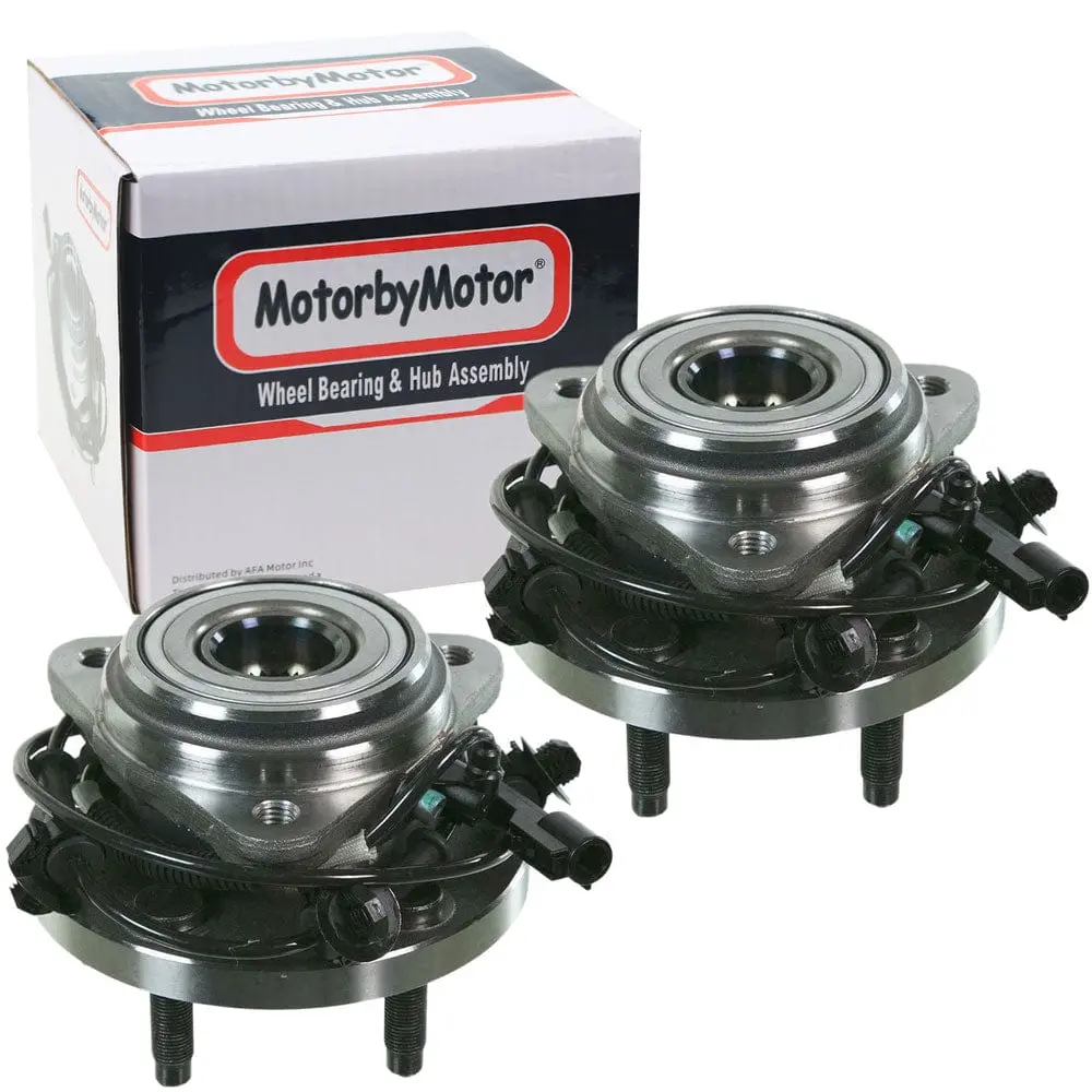 Ford Ranger Front Wheel Bearing Hub Assembly, 5 Lugs Awd 4Wd W/Abs – 515052 (2 Pack) 1
