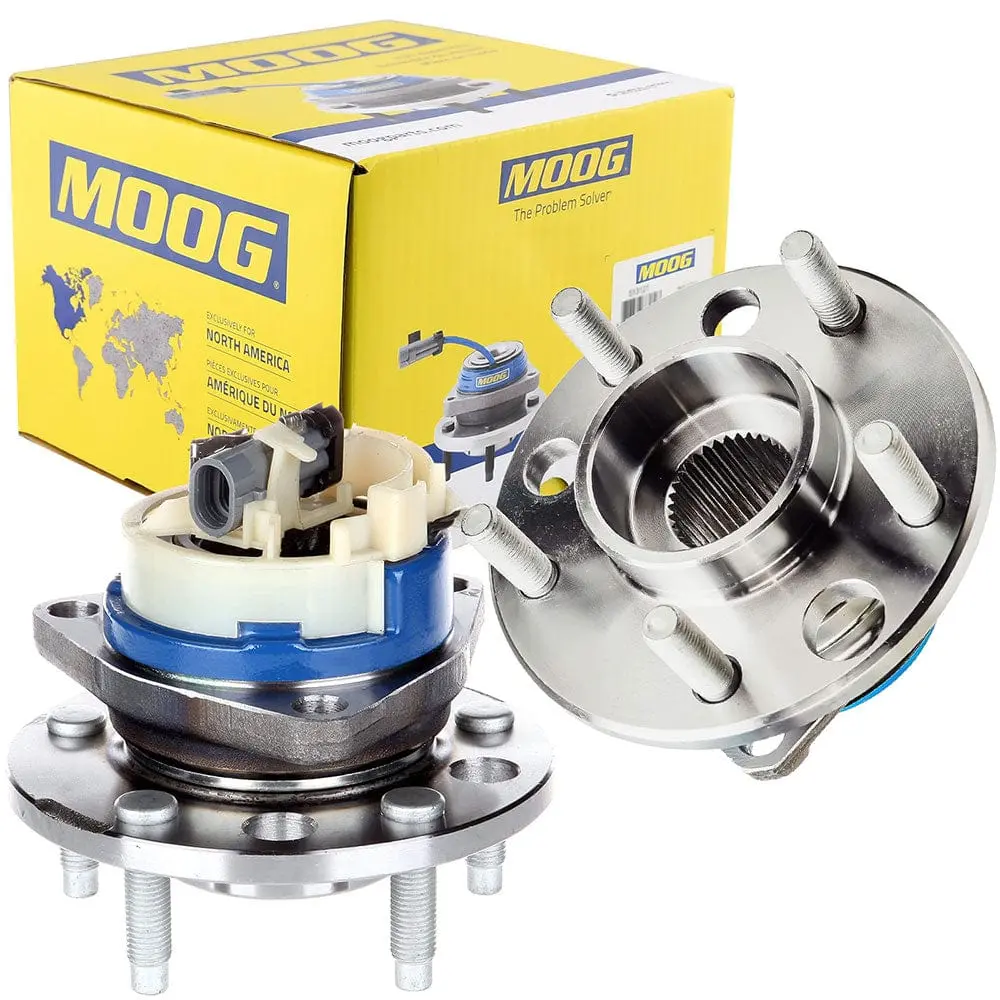 Moog 513087 Front Wheel Hub Bearing Assembly For Olds 88 98 Lss Buick Lesabre Riviera-2Pcs 1