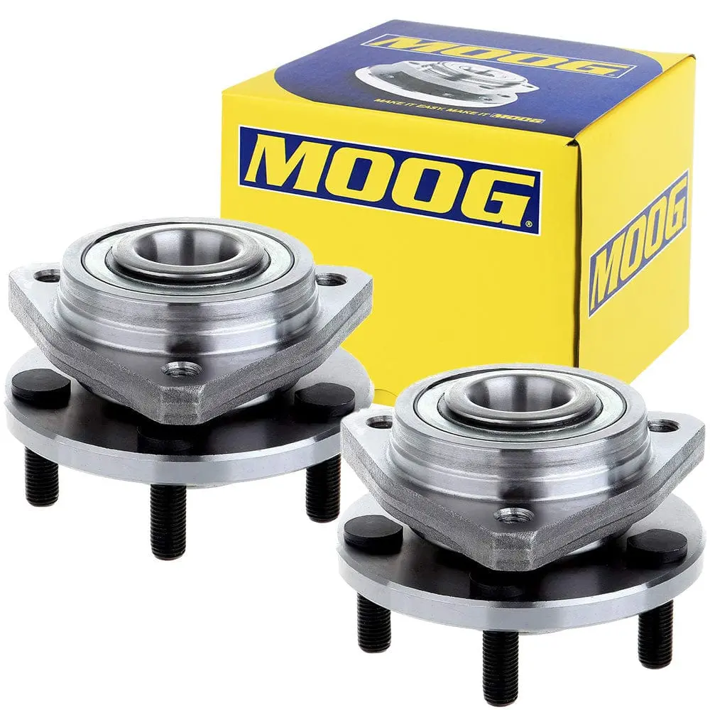 Moog 513138 Front Wheel Bearing Hub Assembly 1996-2000 Plymouth Breeze (Set Of 2) 1