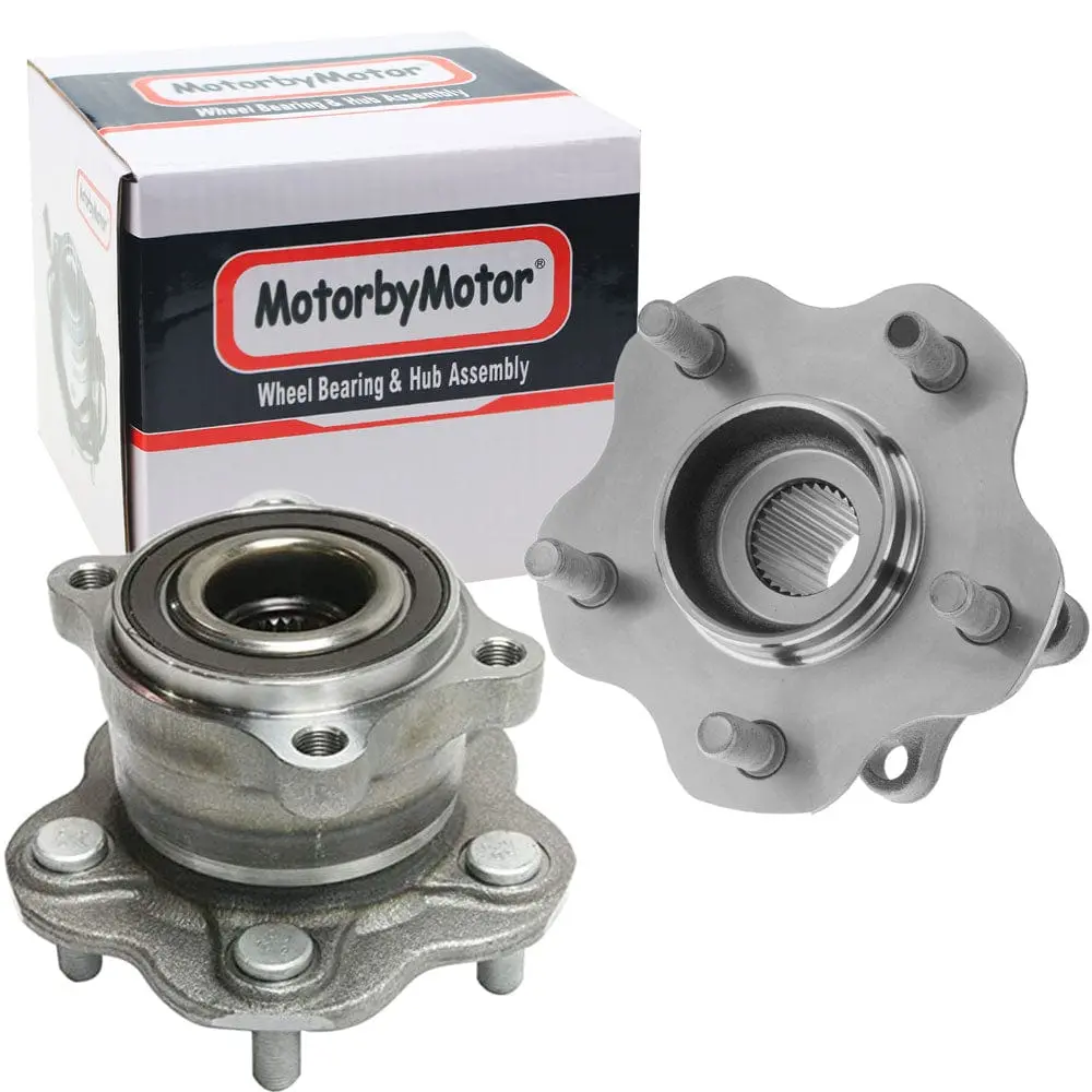 Nissan Murano 512363 Rear Wheel Bearing And Hub Assembly 2003 2004 2005 2006 2007 Wheel Hub W/5 Lugs, Awd (2 Pack) 1