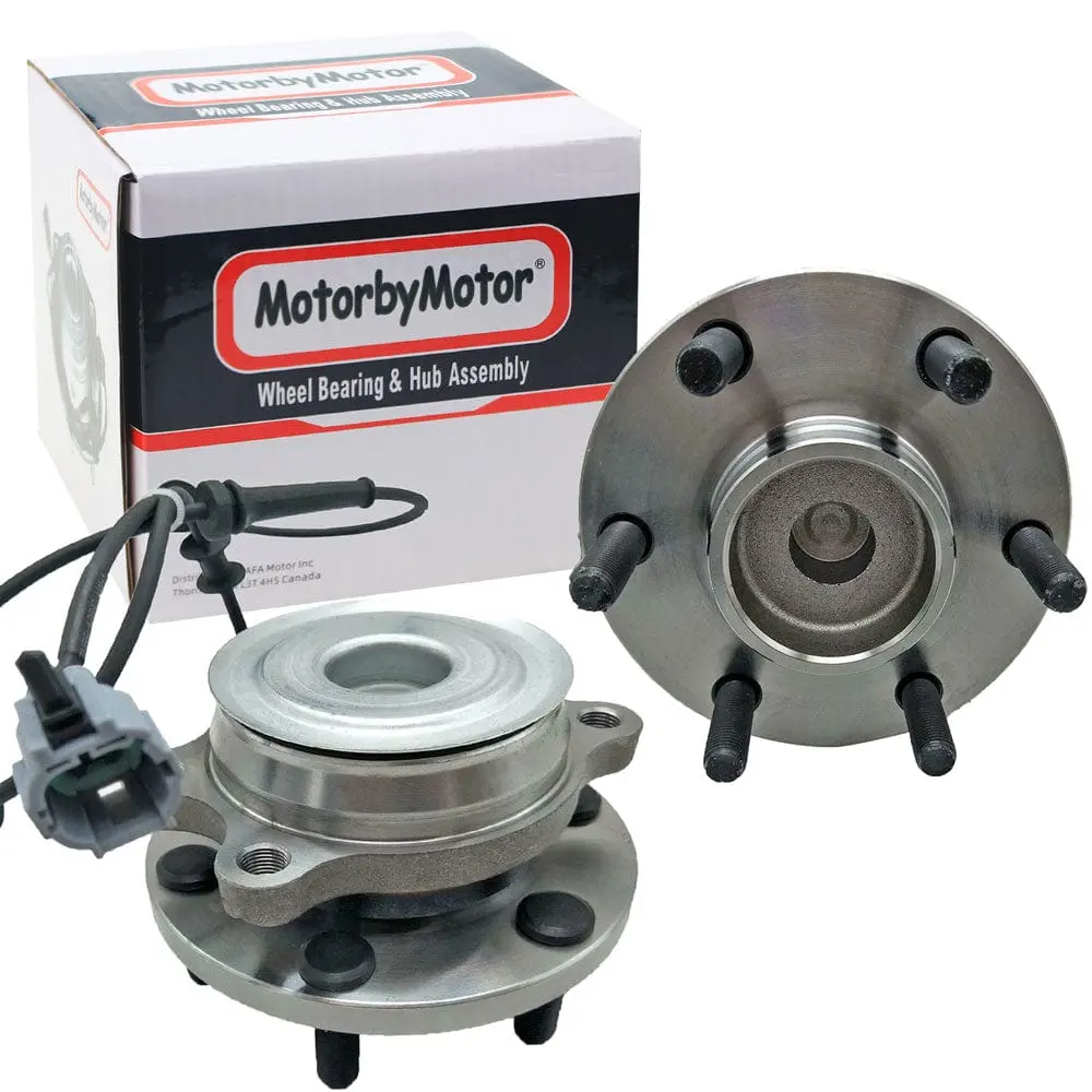 Nissan Frontier Front Wheel Bearing Hub Assembly, 6 Lugs Rwd W/Abs – 515064 (2 Pack) 1