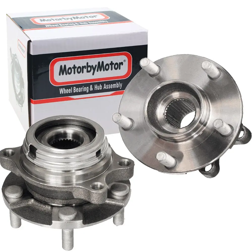 Nissan Quest Front Wheel Bearing Hub Assembly, 5 Lugs – 513338 (2 Pack) 1