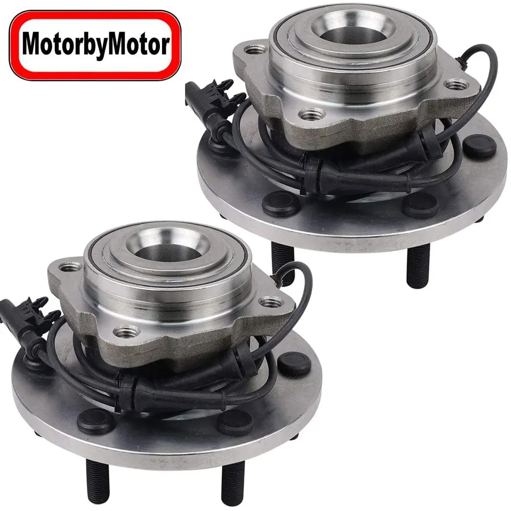 Nissan Armada Rear Wheel Bearing Hub Assembly, 6 Lugs W/Abs – 541014 (2 Pack) 2
