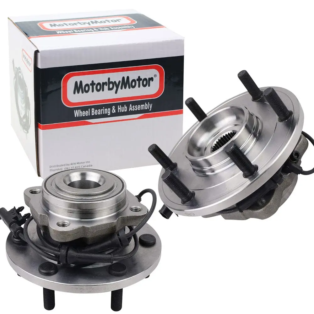 Nissan Armada Rear Wheel Bearing Hub Assembly, 6 Lugs W/Abs – 541014 (2 Pack) 1
