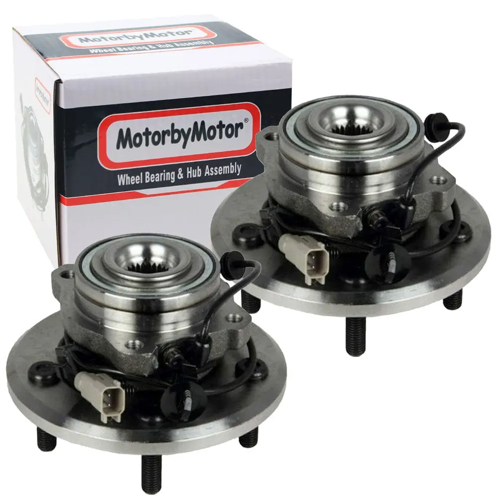 Chrysler Pacifica Rear Wheel Bearing Hub Assembly, 5 Lugs W/Abs – 512288 (2 Pack) 1