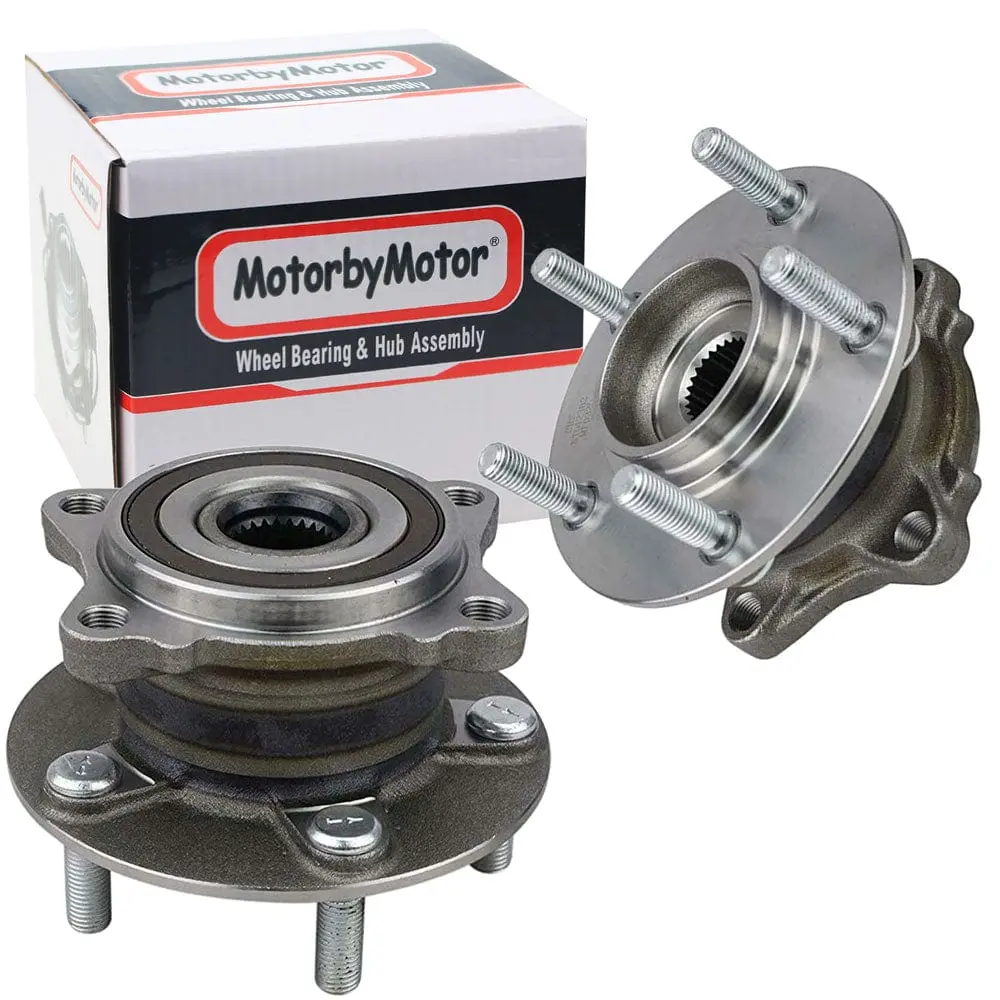 Mitsubishi Lancer Rear Wheel Bearing Hub Assembly 5 Lugs, W/Abs – 512382 (2 Pack) 1