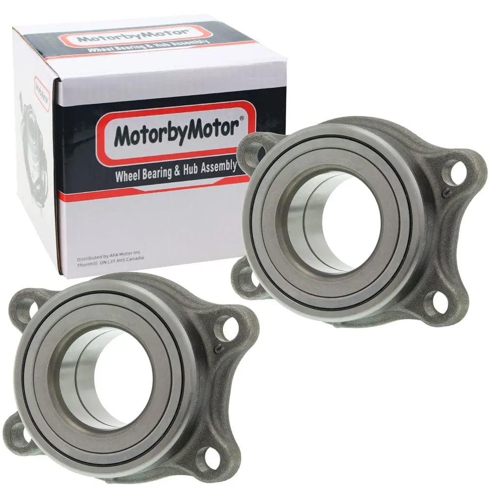 Mazda 3 Rear Wheel Bearing Hub Assembly 2004–2013, 5 Lugs, W/Abs – 512347 (2 Pack) 1