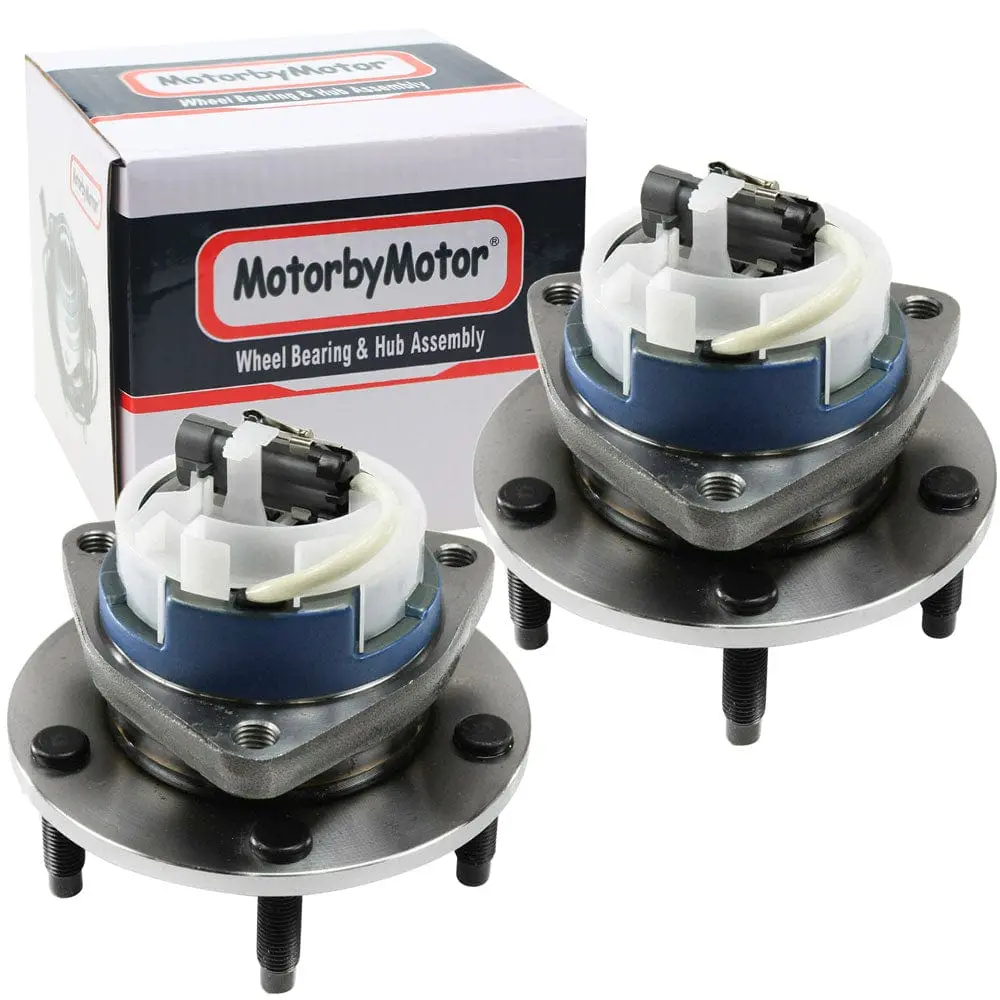 Chevrolet Corvette Rear Wheel Bearing Hub Assembly 1997–2008, W/Abs, 5 Lugs – 512153 (2 Pack) 1