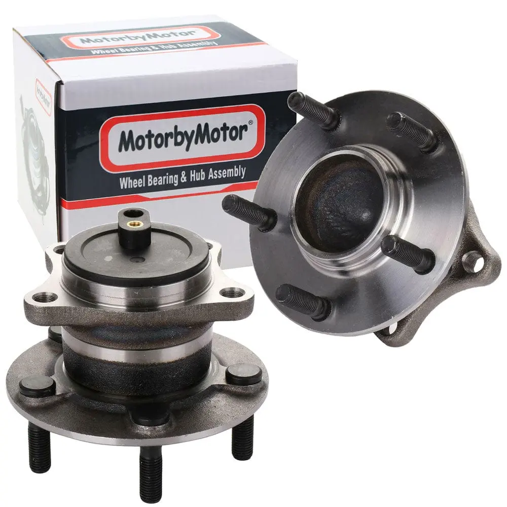 Mazda 6 Rear Wheel Bearing Hub Assembly 2009–2013, 5 Lugs, W/Abs – 512409 (2 Pack) 1