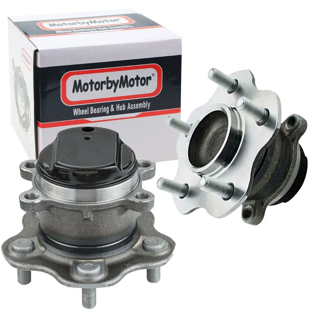 Nissan Rogue Rear Wheel Bearing Hub Assembly, 5 Lugs W/Abs – 512534 (2 Pack) 1